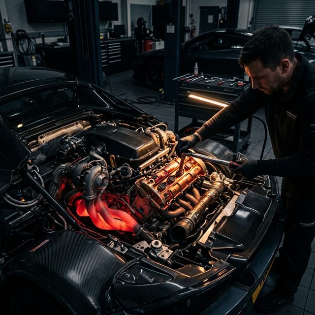 Rectificación de Motor V8